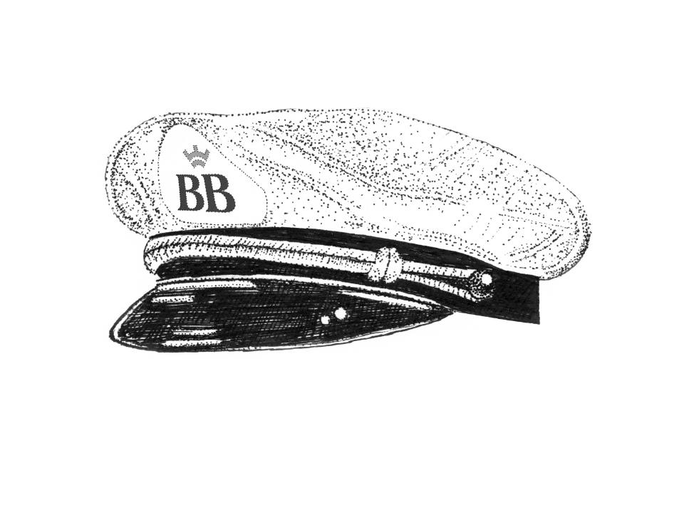 bb riverboats captain hat